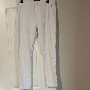 Saks Fifth Avenue Men's Crisp White Chinos